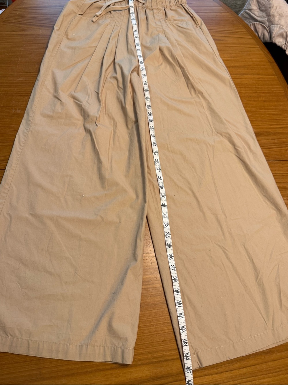 Anyhropologie Maeve Skirty Utility Wide Leg Pants
